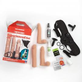 Набір для страпону Doc Johnson Vac-U-Lock Dual Density Experienced Set - 6